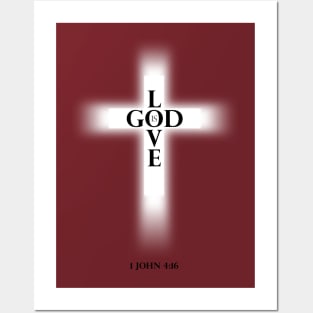 God is Love Posters and Art